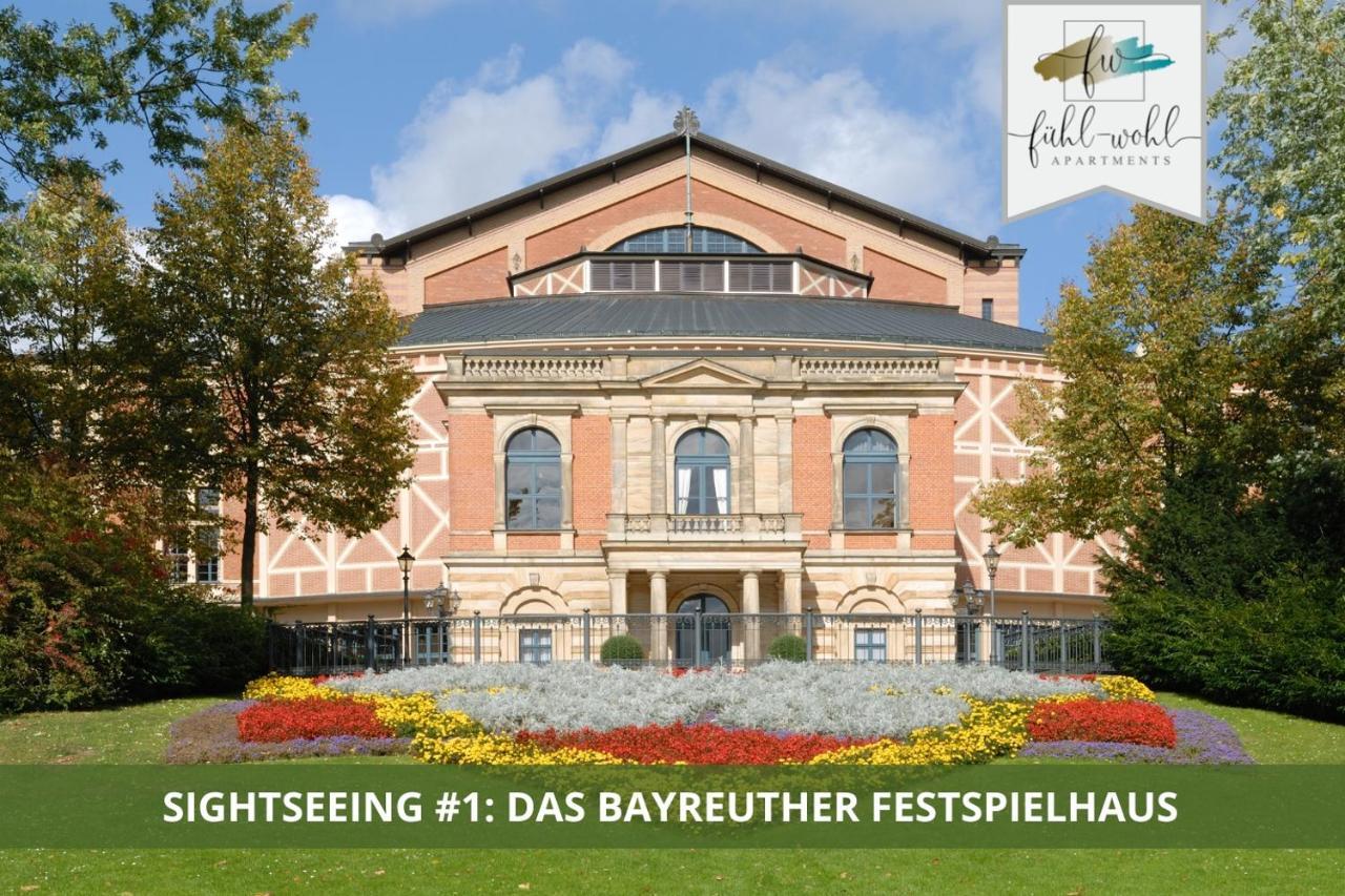 Ferienhaus Fantaisie - Wohnen Nahe Schlosspark -Stadtgrenze Bayreuth Fuer 1-5 Pers, Hunde Willkommen, Voll Eingezaeunt Eckersdorf Ngoại thất bức ảnh