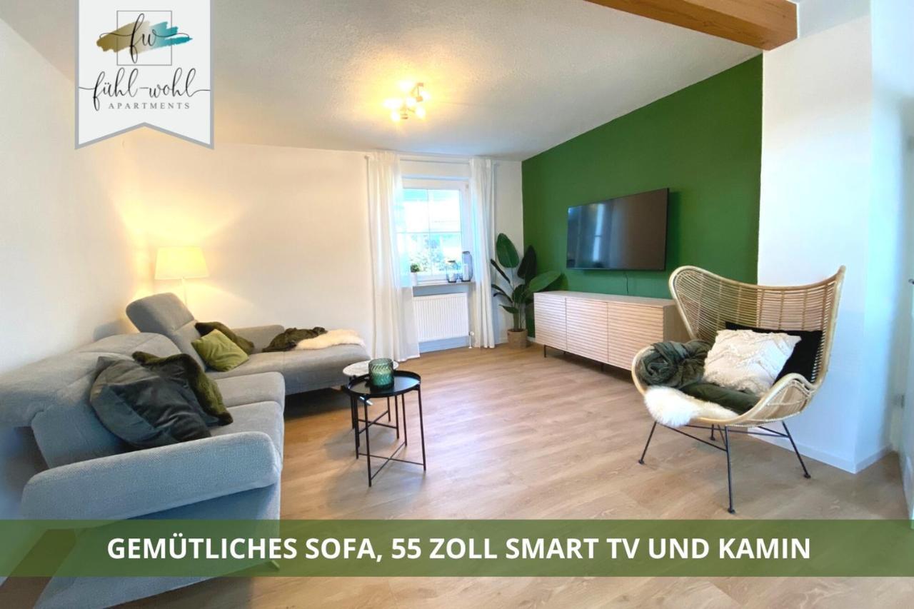 Ferienhaus Fantaisie - Wohnen Nahe Schlosspark -Stadtgrenze Bayreuth Fuer 1-5 Pers, Hunde Willkommen, Voll Eingezaeunt Eckersdorf Ngoại thất bức ảnh